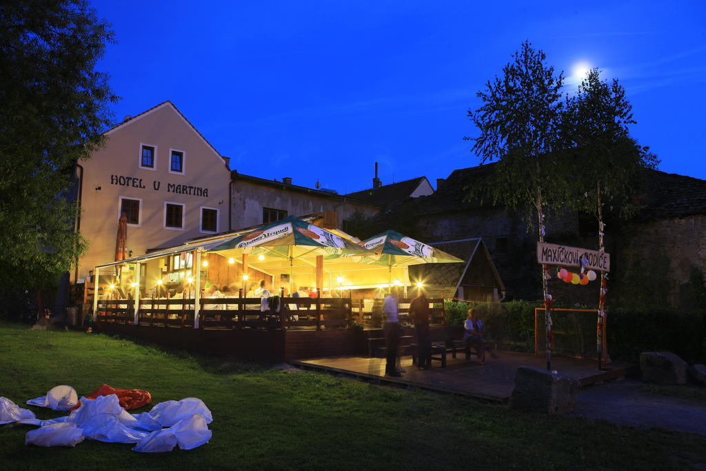 Hotel u Martina - Kocábka Rozmberk Nad Vltavou Bagian luar foto