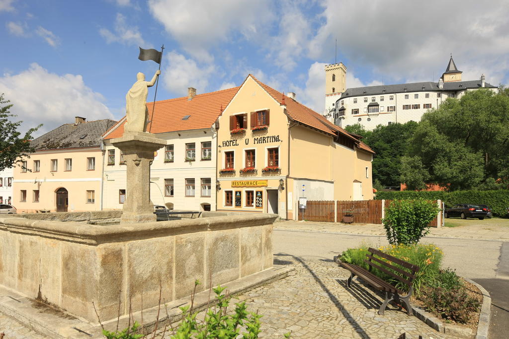 Hotel u Martina - Kocábka Rozmberk Nad Vltavou Bagian luar foto