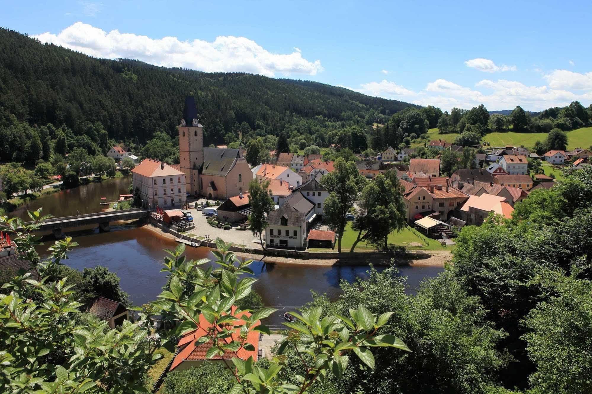 Hotel u Martina - Kocábka Rozmberk Nad Vltavou Bagian luar foto