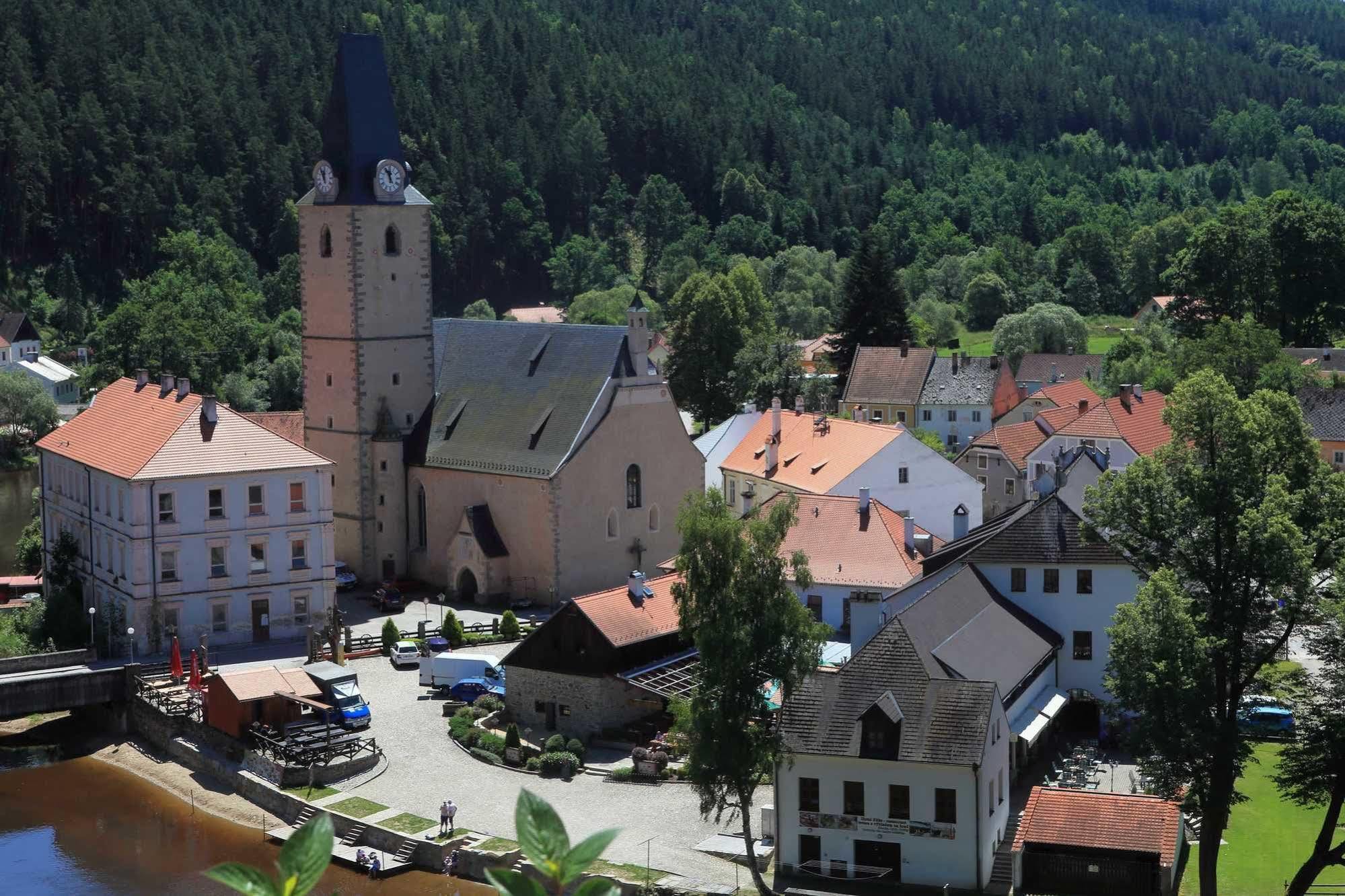 Hotel u Martina - Kocábka Rozmberk Nad Vltavou Bagian luar foto
